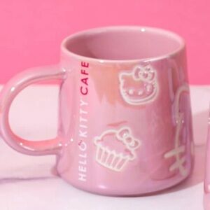 Hello Kitty Cafe Exclusive Pink Mug New in box